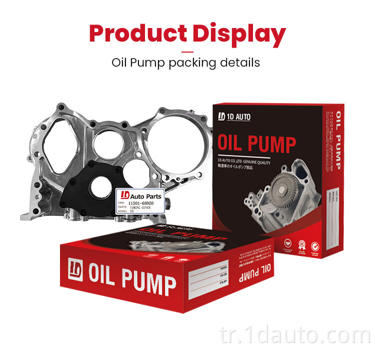 Toyota 2H Motor Yağı Pompası Orijinal Toyota 2H Engine Oil Pump Original